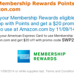 a close-up of a membership rewards card