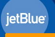 a blue and orange logo