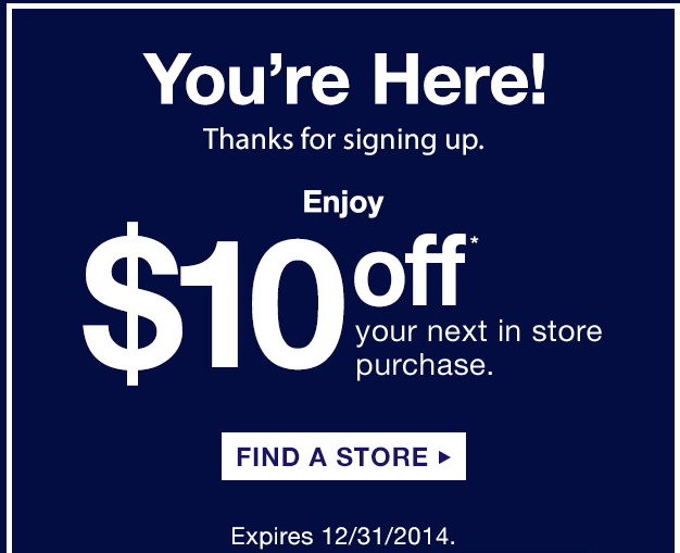Free $10 to the Gap…. No Minimum Spend Required!