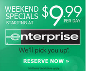 $9.99 Car Rental Rates with Enterprise