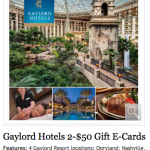 gaylord hotels