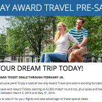 two day award travel