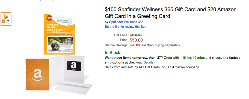 Amazing Deal! 70 off Spafinder Gift Cards Deals We Like