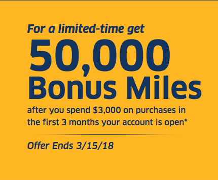 Last Day for the United 50,000 Mile Credit Card Offer