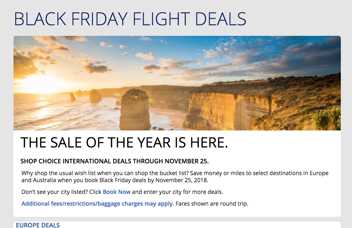 Delta Black Friday Sale — Huge Discount on Using Your Points! Deals
