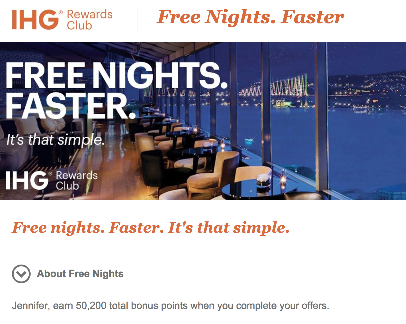 New IHG Promotion: Earn 40,000 Points or More