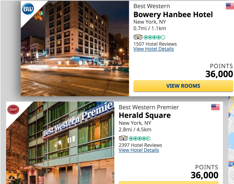 Discount on Purchasing Best Western Points with Daily Getaways