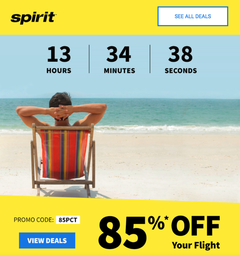 Big Discount on Spirit Airline Flights Deals We Like