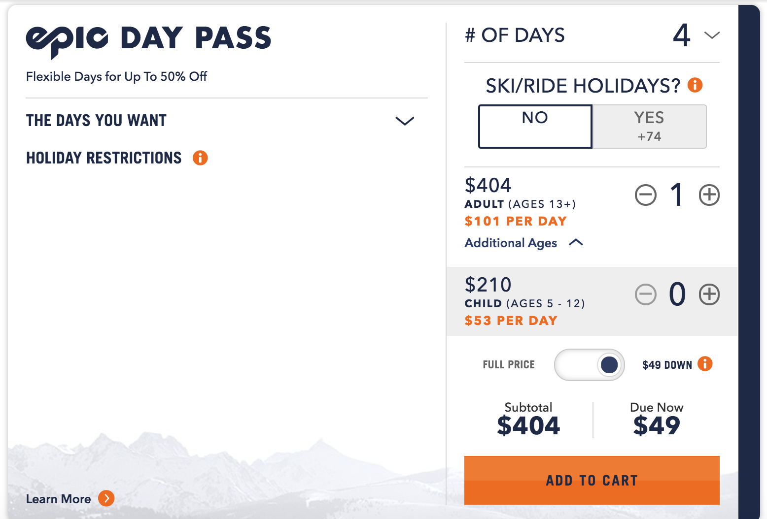 Epic pass 20202021 pricing is here, plus new pass options Deals We Like
