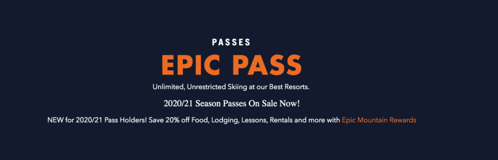 epic local pass student discount