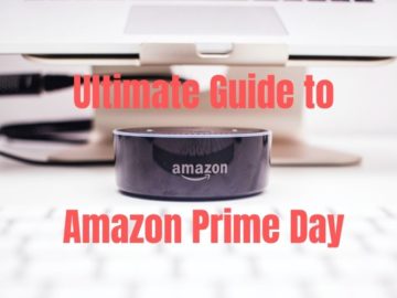 a round black device on a white surface